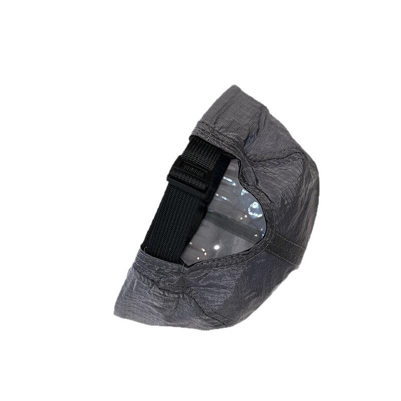 Small Letter Hot Stamping Simple Quick-drying Short-brimmed Cap Men's and Women's Summer Outdoor Light and Thin Sunscreen Baseball Cap