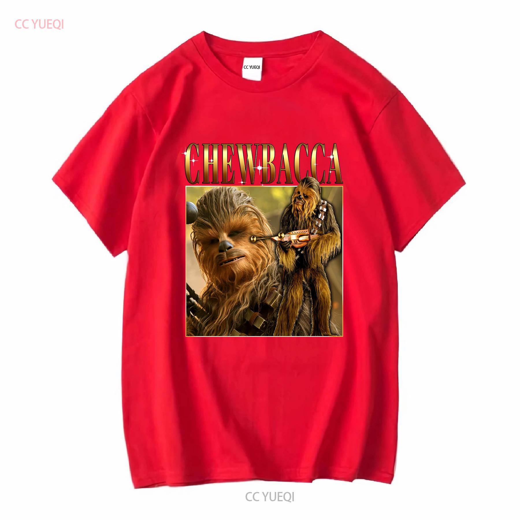 

Retro Chewbacca T Shirt hoodie sweaT vintage Movie Character tee long or short sleeves vintage Washed Comfortable Versatile S