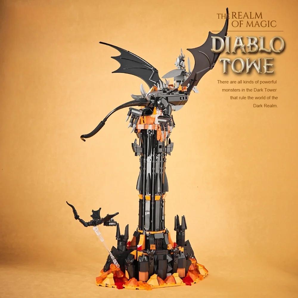 Ungiftige DIY Magischer Turm Bausteine Kreative Moc Technische Montagebausteine Stem Pädagogisches Set Geschenk Für Erwachsene Kinder Weihnachten
