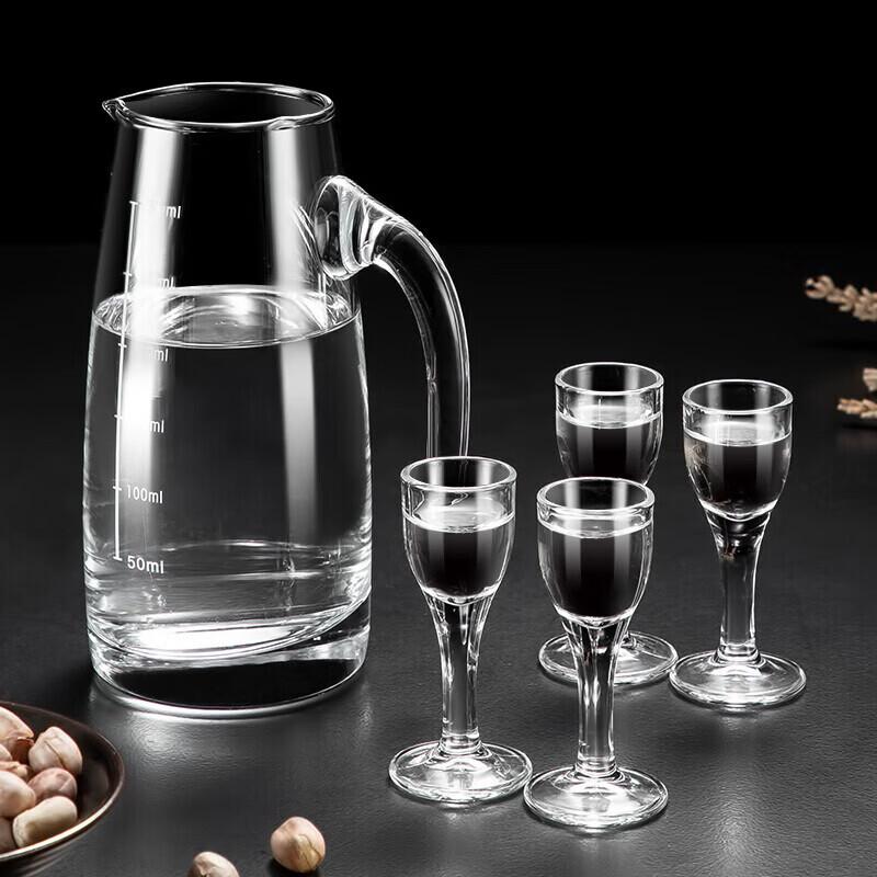 MAXCOOK 5-Piece Glass Drinkware Set