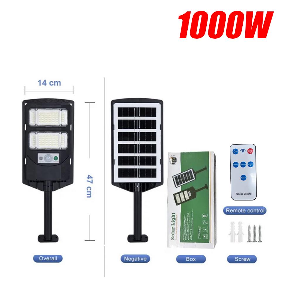 99000000LM 6000W LED Outdoor Solar Light Powerful Outdoor Motion Sensor Wall External Solar Lamp IP66 Sunlight for Garden Street