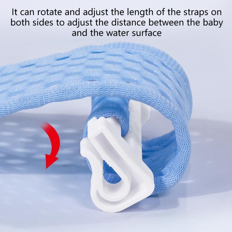 T-shaped Baby Bathtub Net Pocket Adjustable Newborns Bath Net Infant Bath Rack Shower Accessories for Safe Bathing