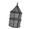 Drying Rack 3 Layers Folding Fish Mesh Foldable Hanging Drying Fish Net for Fish Fruit Vegetables with Zipper Opening