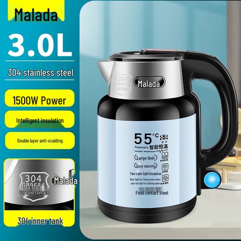 Exkluzivní nováček - nerezová rychlovarná konvice s izolací