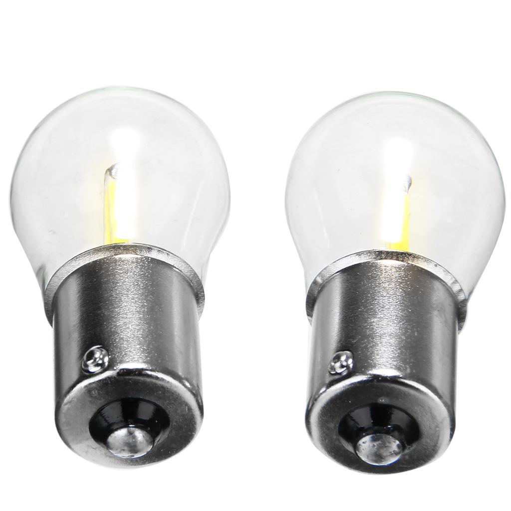 2X 1156 WHITE High Power COB LED Turn Signal Light Bulbs 2X 1156 WHITE High Power COB LED Turn Signal Light Bulbs