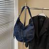 Commuter Denim Bag Women's Tote Bag Large Capacity Shoulder Bag