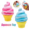 Simulation Soft Ice Cream Sensory Toys Stress Relieving Squishy Toys For Children Adults Fidget Sweetener Toys Room Decoration