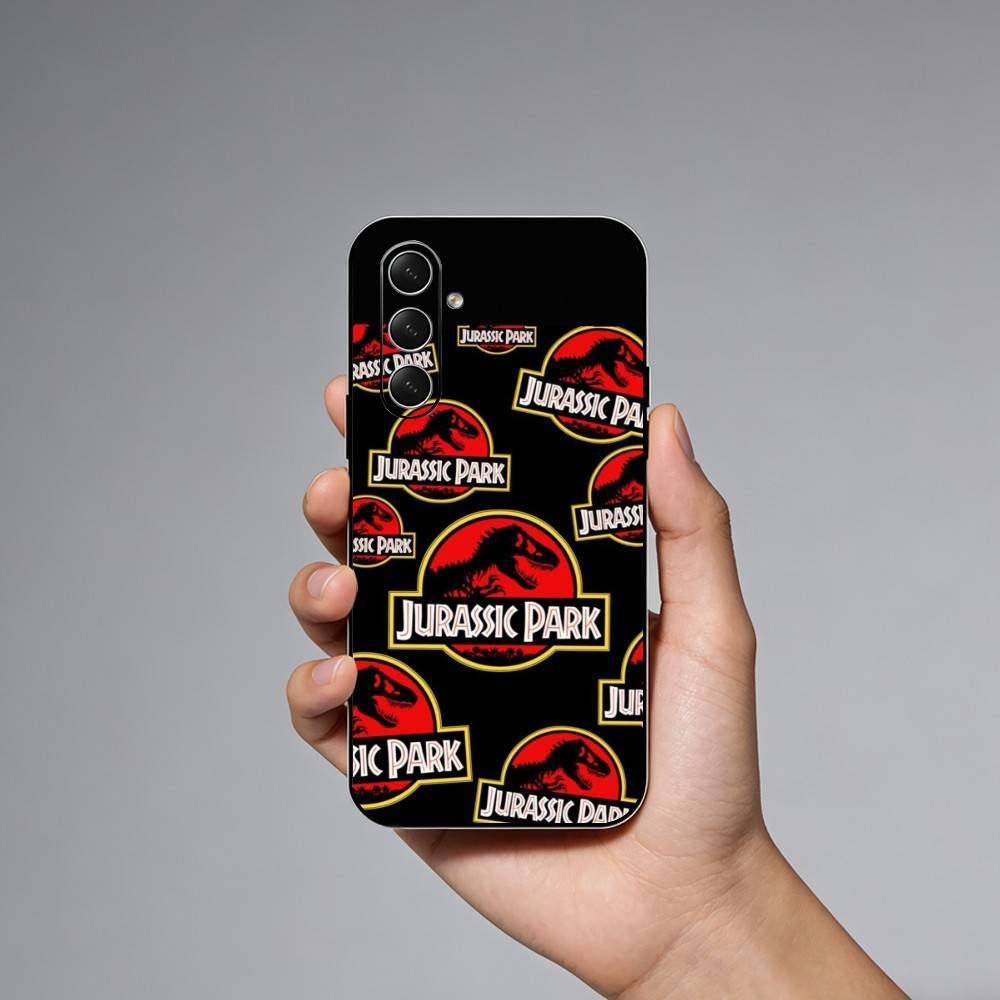 J-Jurassic Park Dinosaur World Phone Case For Samsung Galaxy A73,21,22,32,71,53,52,51,80,5G Soft Black Cover Samsung a70