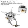 Foldable Camping Stove Light Weight Four Legged Design Safe Portable Backpacking Stove with Hose