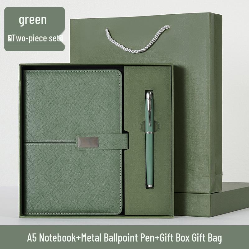 Custom Logo High-End Business Notebook Gift Set - Ideal for Company Events and Annual Meetings