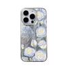 Premium blue rose for iPhone17promax Apple 16 laser phone case 14/13 large hole 15