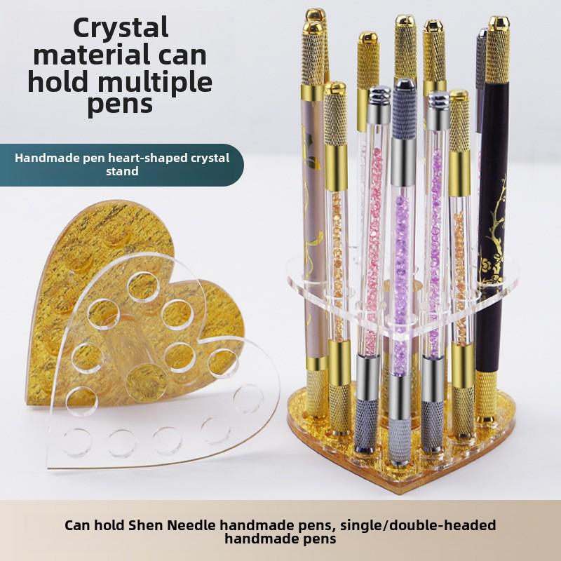 Large Semi-Permanent Tattoo Ring Cups & Eyelash Grafting Tool Set