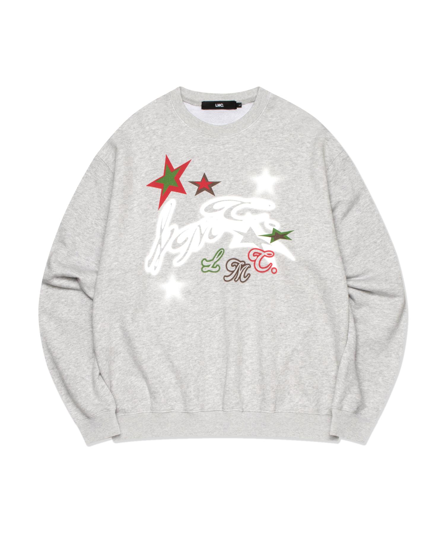 Толстовка Lmc Twinkle Star Хизер Серый Heather Gray/L