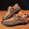 Fashion Shoes for Men  Handmade Leather Casual Sneakers Comfort Design Man Shoe Business Leather Fashion Plus Size Shoes for Men