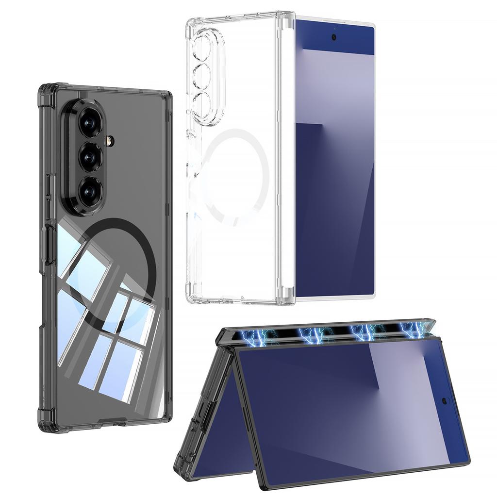 Suitable for Samsung Z Fold7 Airbag Anti-fall Magsafe Wireless Charging Acrylic Magnetic Absorbing Fold7 Folding Screen 7 Generation