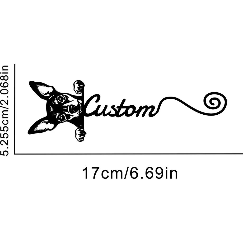Miniature Pinscher Bookmark Metal Bookmark Gift for Dog Lovers Teacher Appreciation Back to School