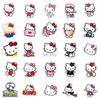 Набор наклеек Hello Kitty: 50 листов для украшения блокнотов, стаканов для воды, багажа, мобильных телефонов - Идеальный детский подарок для DIY