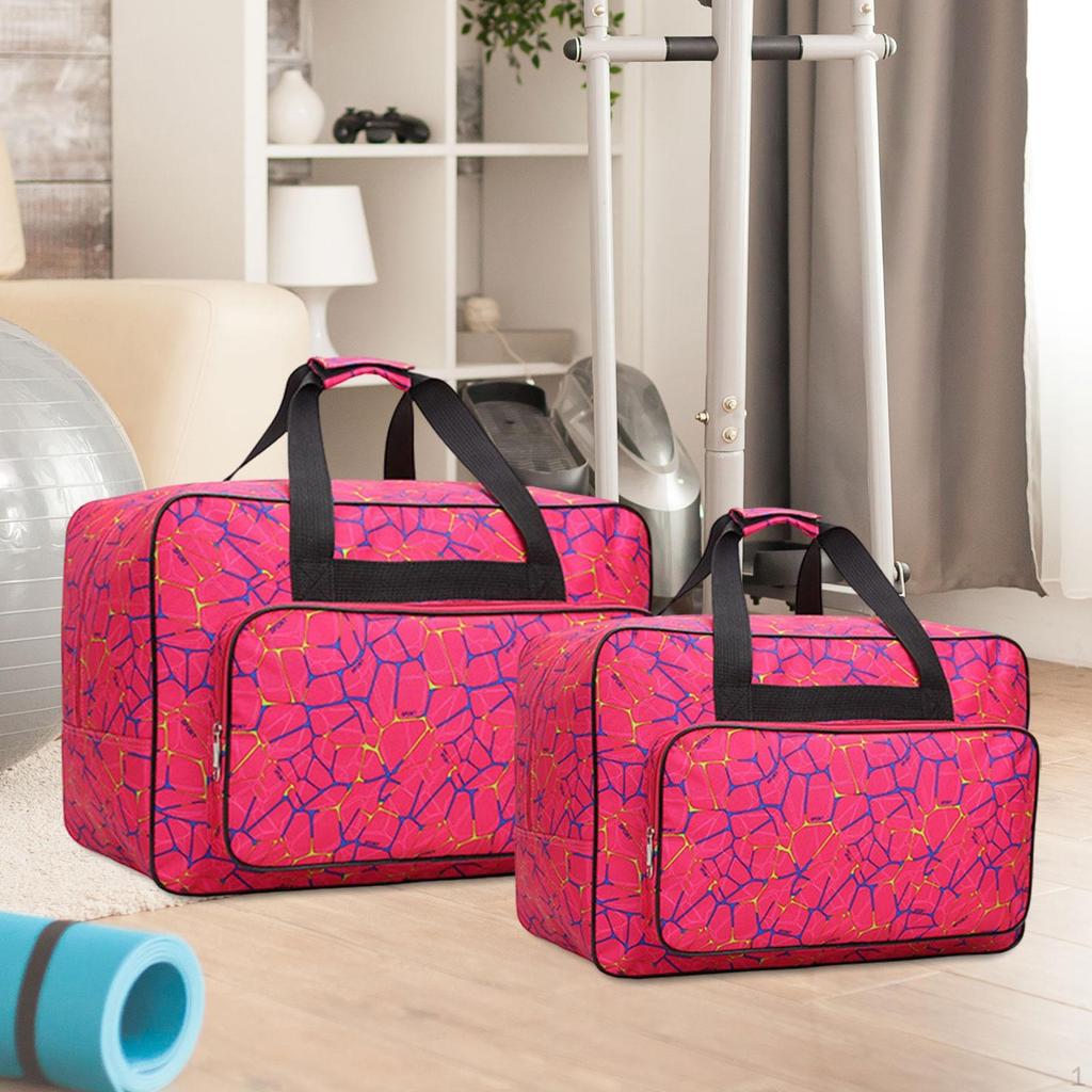2Pcs Sewing Machine Bag Carrying Case Dustproof Yarn Storage Handbag