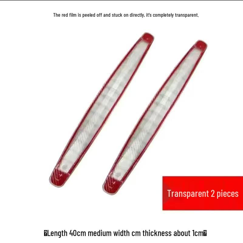Universal Carbon Fiber Car Bumper Anti-Collision and Anti-Scratch Strip