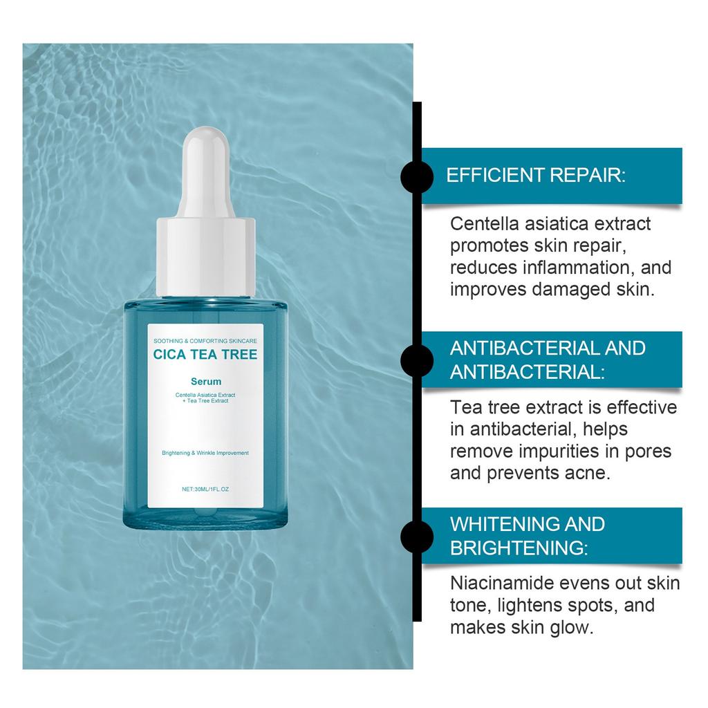 Centella Asiatica Serum Moisturizing And Nourishing Skin Facial Brightening Skin Care Serum 30ml