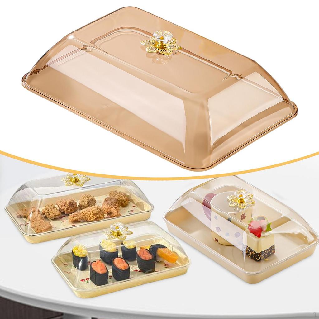 Cake Stand Cover Lightweight Protection Rectangular Food Net for Boards Cheese Donuts Outside