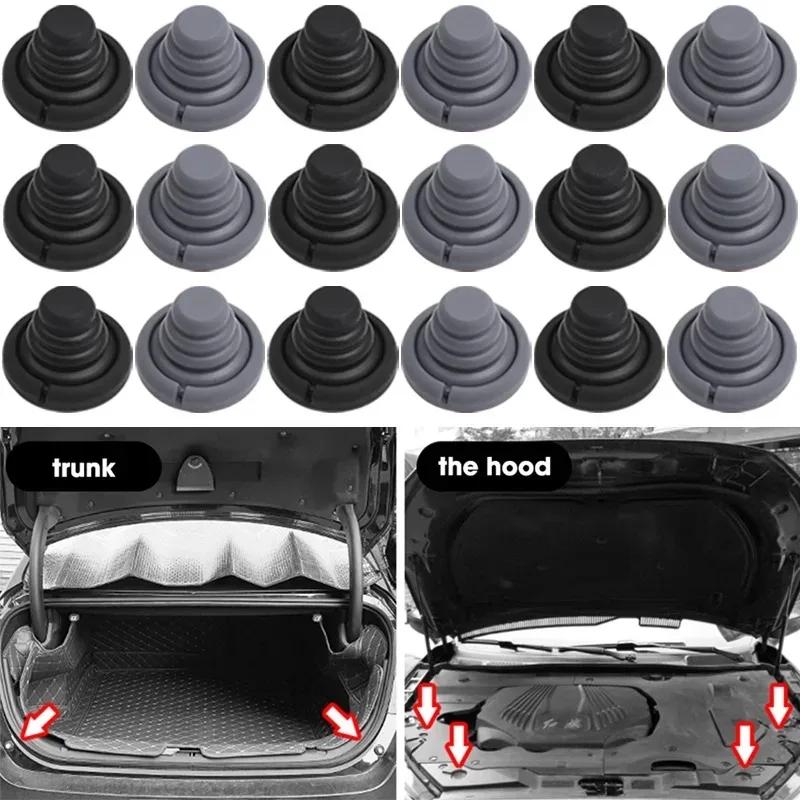 Car Door Shock Absorber Silicone Pads Car Door Protector Stickers Anti Collision Gasket Buffer 6/1PCS Universal Anti Shock Pad