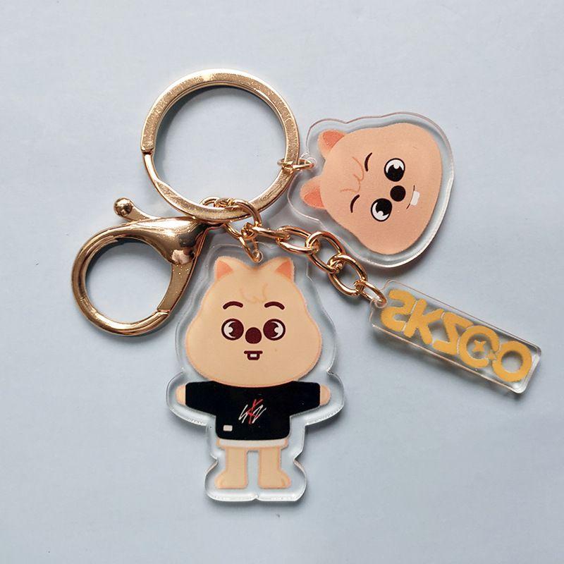 Stray Acrylic Keychain Kids Cartoon Kpop Fans Gift Collection Pendant