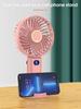 Multi Functional Fan Mini USB Handheld Portable Student Small Fan with 5 Modes Digital Display 1200mAh Desktop Electric Fan