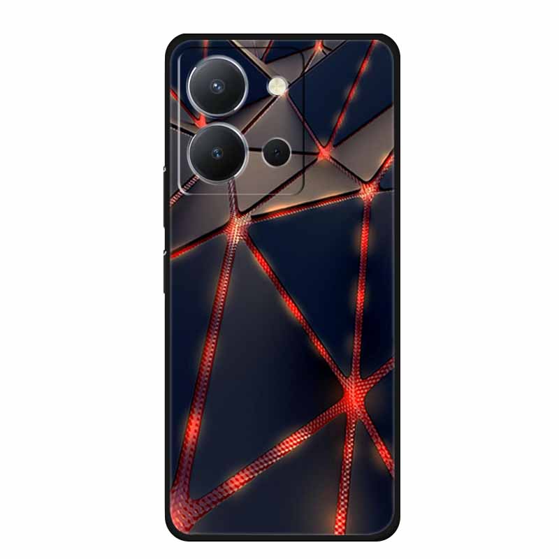 For Vivo Y36 4G Case Animals TPU Soft Cover Silicone Phone Cases For VivoY36 4G Russian Version Shockproof Protector Wolf Coque