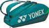 YONEX Tennis Racket Racket Bag Holds 6 Tennis Dark Green Bag, 6, Rackets, BAG2402R,