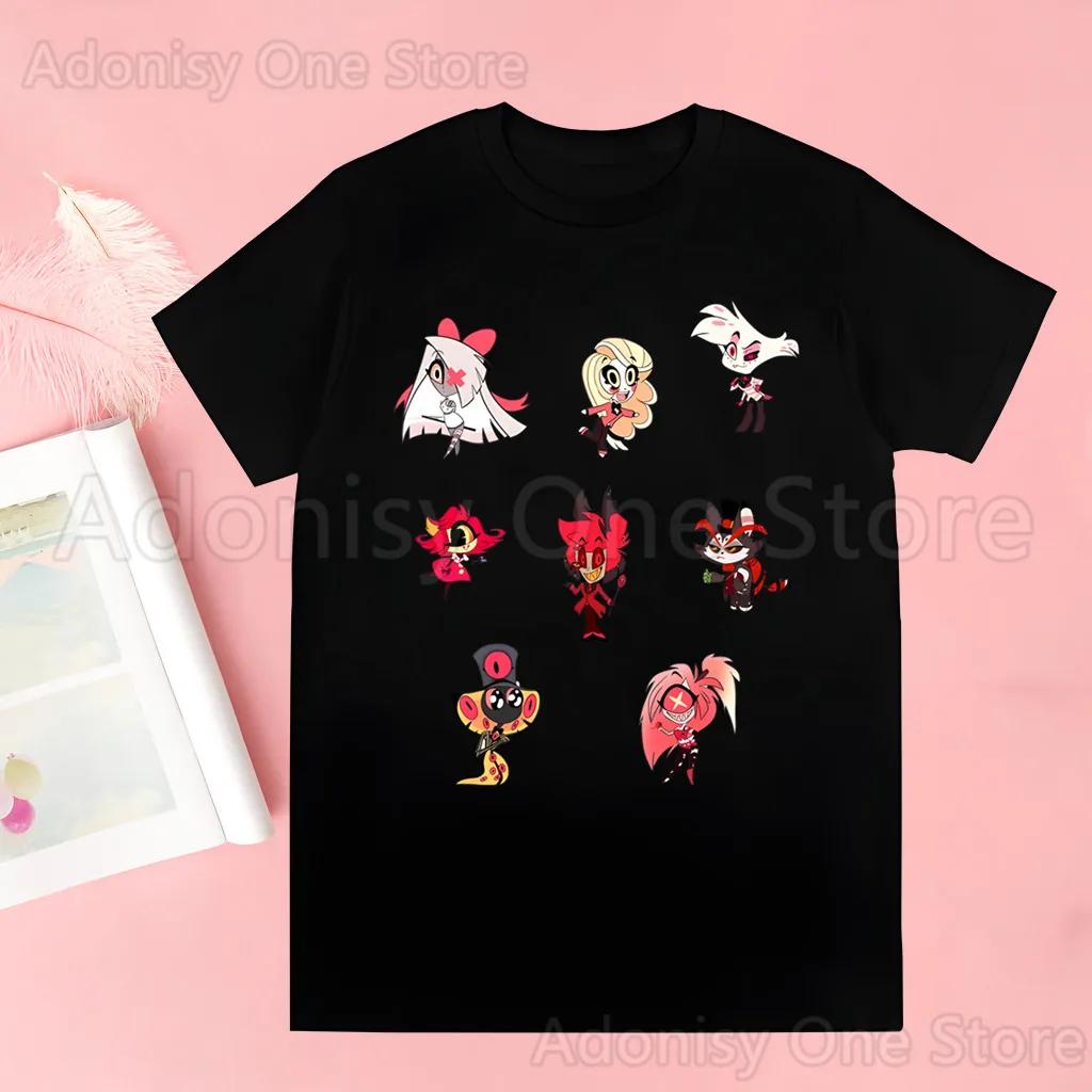 

Hazbin Comedy Angel Dust Print T-shirts Men Summer Graphic Tees Funny Shirts For Man Tshirts Crew Neck Harajuku Tops S