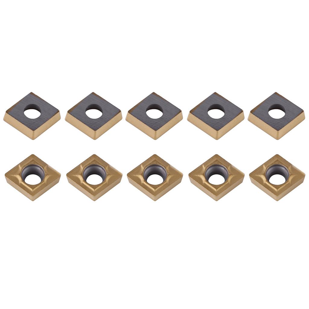 10pcs CNC Carbide Tips Inserts Blade Cutter Lathe Turning Tool With Box