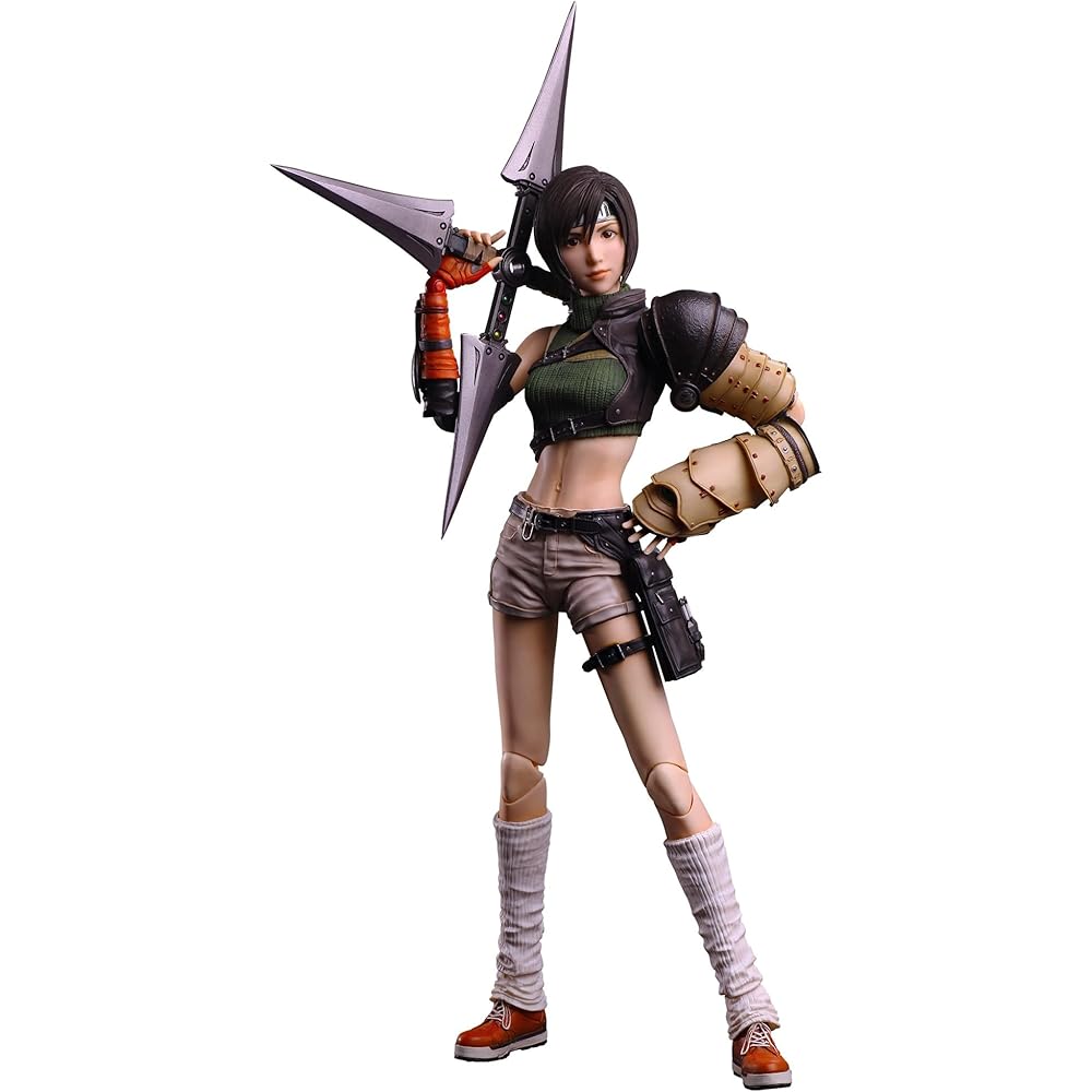 Final Fantasy VII Play Arts Kai Yuffie Kisaragi Ver.2 PVC Action Figure Painted and Articulated