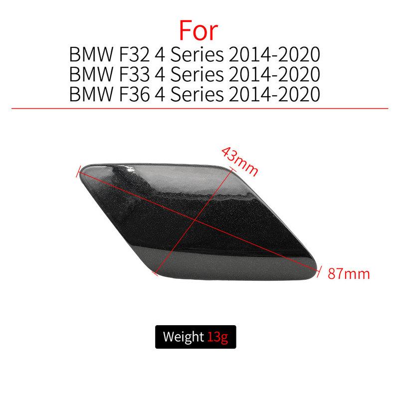 For BMW F32 F33 F36 M-Sport Car Front Bumper Headlight Washer Nozzle Cover Sprayer Cap Painted For BMW 4 Series 420 425 430i M