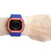 CASIO Casio G-SHOCK G-Shock 5600 SERIES Watch Men's Waterproof Digital Blue Orange Black DW-5610SC-2 [Item]