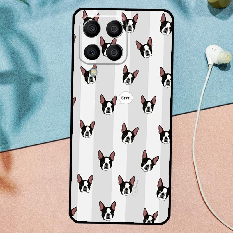 

Funny Boston Terrier Dog For Samsung Galaxy M33 M35 M55 M15 M12 M13 M14 M34 M54 M53 M21 M31 M11 M32 M52 M06 M16 Case Samsung M11