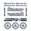 1 Set Auto-Plakette Aufkleber Auto-Dekoration Abziehbild Für Mercedes Benz W204 W124 W201 W202 W212 W220 W205 GLA CLA Auto Zubehör Gadgets