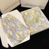 Fresh and Elegant Tulip Print Women's Summer Cool Pajamas Korean Style Casual Pajamas New Ladies Home Wear