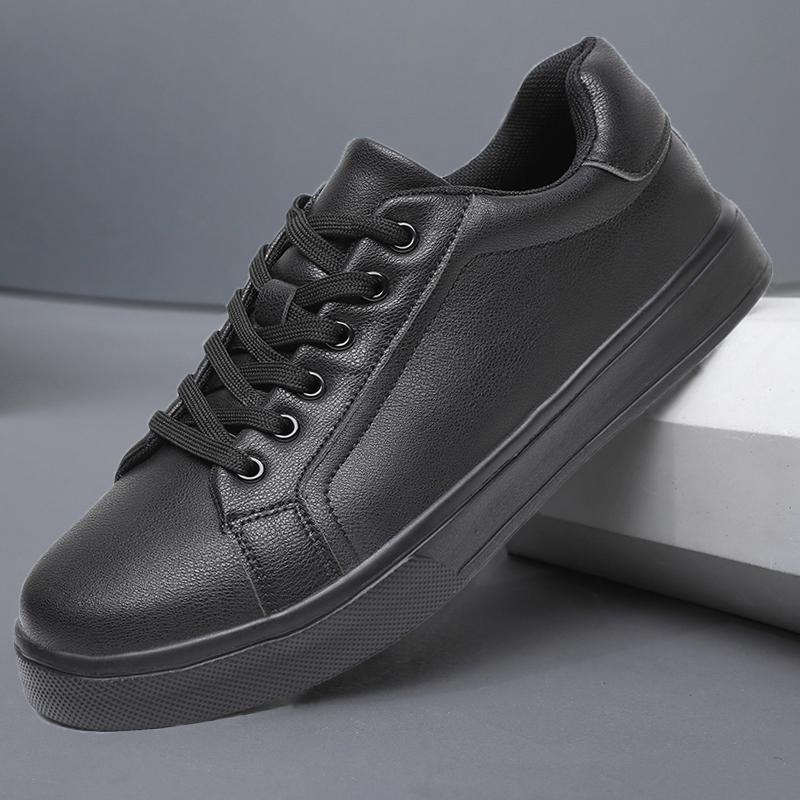 Men's Business Casual Shoes Soft Moccasin Shoes Comfortable Casual Shoes for Men Autumn Solid Black White Men Sneakers