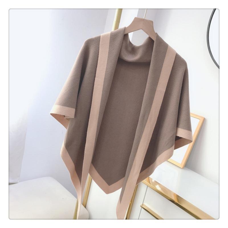 Women S Thick Triangle Scarf For Office Air Conditioned Room Neck Protection
