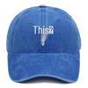 Unisex Fun Embroidered Deer Head Cap - Adjustable, Washable, Non-Deforming Cotton Elk Baseball Hat