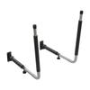 Kayak Storage Racks Heavy Duty Garage Storage Hook Wall Mount Extendable Length Surfboards Bike Hanger