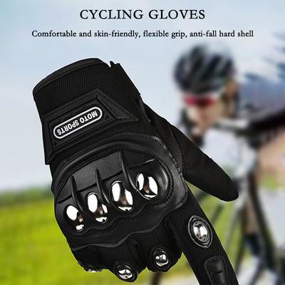 Motorradhandschuhe für Männer und Frauen, Voll- und Halbfinger