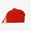 Cute Elephant Animal Shape Mini Wallet PU Leather Coin Purse Key Bag for Women and Men
