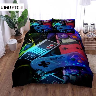 Game Time Duvet Cover Set King Queen Double Full Twin Single Size Bed Linen Set
