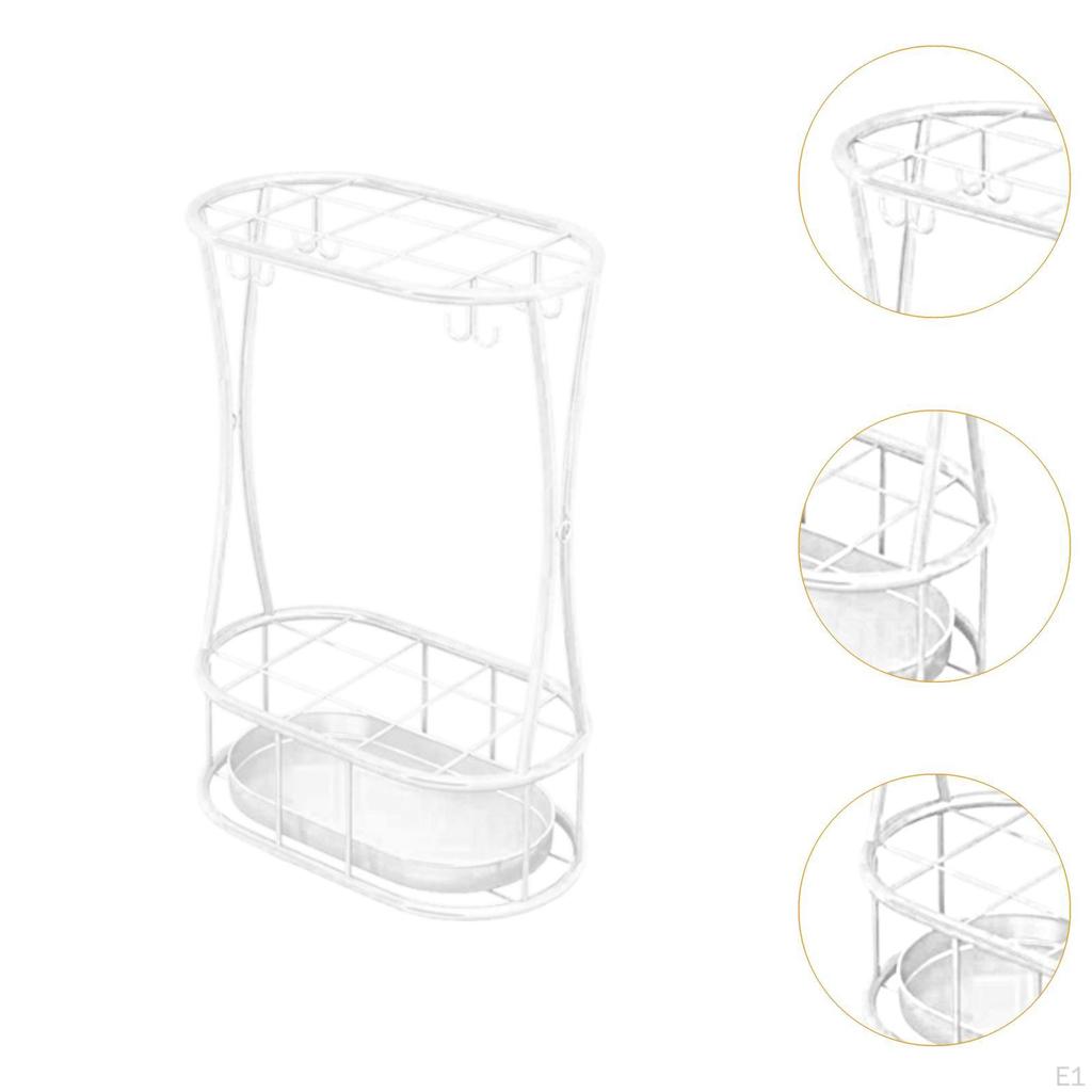 Contemporary Umbrella Storage Solution with Drip Tray