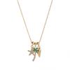 Pendant Simple Key Butterfly Love Starfish Zircon Pendant Cute Fashion Necklace Female