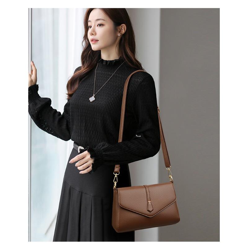 High Quality Soft PU Leather Women's Crossbody Bag, Fashionable Women's Shoulder Bag, Suitable for Daily Use, Shopping, Commuting