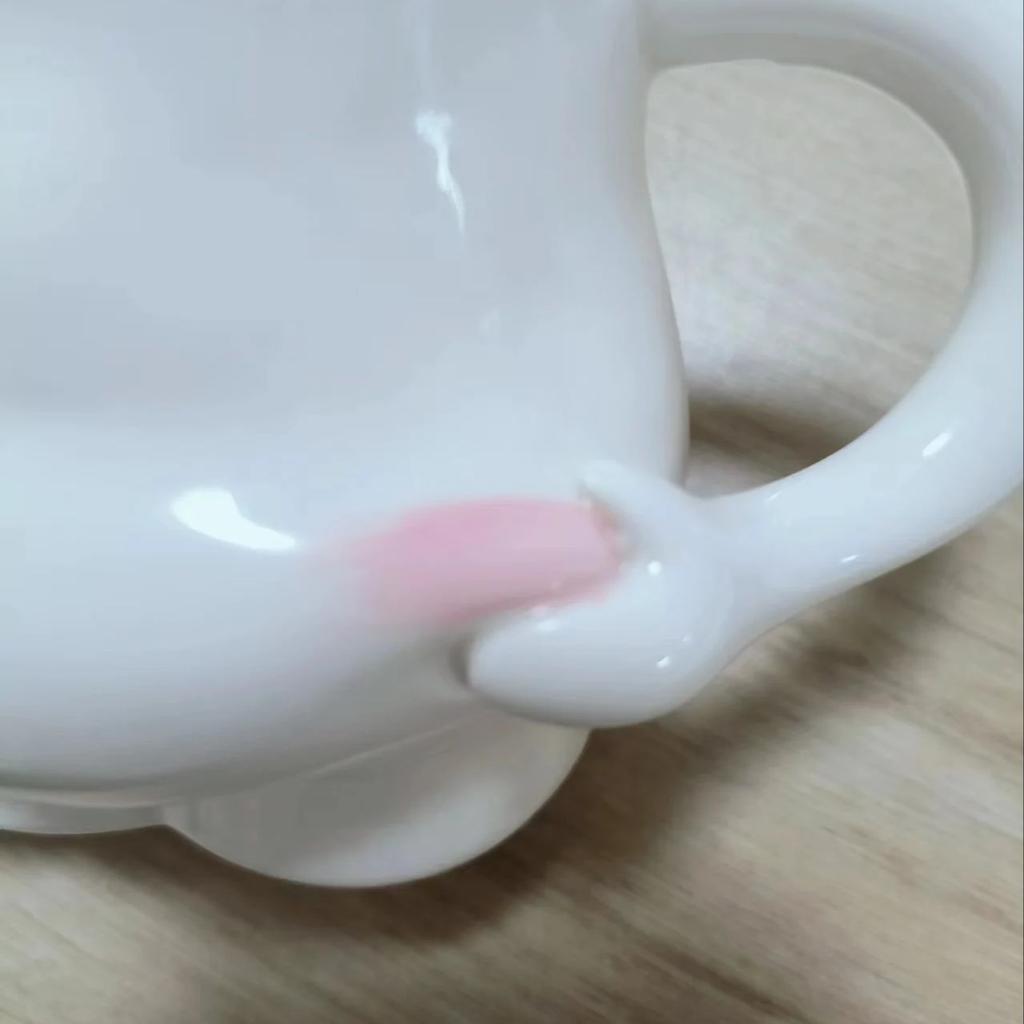 1pc Ceramic Cup,330ml/30oz Cup, Hand Squeeze Belly Coffee Mug, Body Art Coffee Cup, Creative Birthday Gift