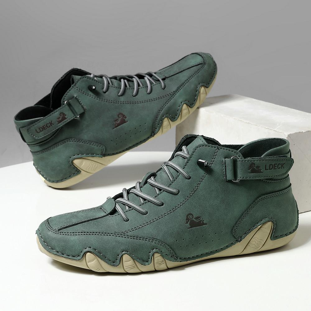 Plus Size 35-49 Fashionable Casual Men's Boots Autumn and Winter High Top Soft Soled Men's Chelsea Boots